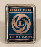 Vintage British Leyland Blue Metal Emblem Nameplate Badge Logo OEM