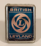 Vintage British Leyland Blue Metal Emblem Nameplate Badge Logo OEM