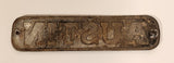 Rare Antique Austin Metal Emblem Nameplate Badge Logo OEM