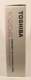 Vintage Toshiba Quartz Glow In The Dark Hands Wall or Desk Alarm Clock Model TCQ-104S New in Box