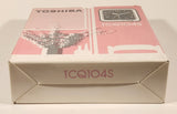 Vintage Toshiba Quartz Glow In The Dark Hands Wall or Desk Alarm Clock Model TCQ-104S New in Box