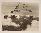 Nut Tree Aviation Collection #13 "Boeing P-26A Pursuit Squadron in formation in 1935" 8 1/2" x 11" Black & White Photograph Card