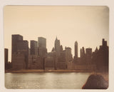 Original 1979 New York City Skyline 3 1/2" x 4 3/4" Color Photograph