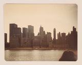 Original 1979 New York City Skyline 3 1/2" x 4 3/4" Color Photograph