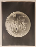 1976 Montreal Olympics XXI 10 Dollars Commemorative Coin 12" x 16" Advertisement Poster