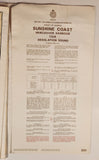1993 Canadian Hydrographic Service Straight Of Georgia Sunshine Coast Vancouver Harbour To/A Isolation Sound Map Package