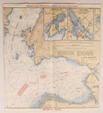 1993 Canadian Hydrographic Service Straight Of Georgia Sunshine Coast Vancouver Harbour To/A Isolation Sound Map Package