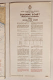 1993 Canadian Hydrographic Service Straight Of Georgia Sunshine Coast Vancouver Harbour To/A Isolation Sound Map Package