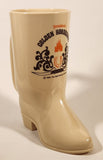 Vintage 1986 The Walt Disney Company Disneyland Golden Horseshoe Cowboy Boot Shaped 6" Plastic Mug Cup