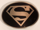 2009 DC Comics Superman Justice League Black Enamel Metal Belt Buckle