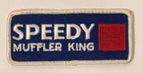 Speedy Muffler King 1 3/4" x 4" Embroidered Fabric Patch Badge
