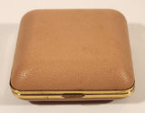 Vintage Westclox Home N Away Japan Brown Cased Travel Pocket Wind-Up Alarm Clock