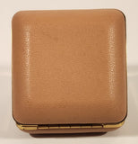 Vintage Westclox Home N Away Japan Brown Cased Travel Pocket Wind-Up Alarm Clock