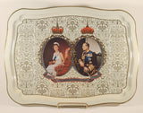 Vintage 1977 The Queen's Silver Jubilee Metal Beverage Serving Tray