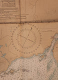 Vintage 1970 Canadian Hydro Graphic Service Masset Sound And Inlet British Columbia 29" x 42" Paper Map
