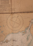 Vintage 1970 Canadian Hydro Graphic Service Masset Sound And Inlet British Columbia 29" x 42" Paper Map
