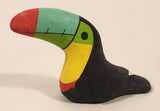 Costa Rica Toucan Bird 4" Hand Painted Ceramic Figurine