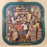 Vintage Giftcharm General Merchant Sweets Shop Fry's Cocoa Pears Soap Oxo 11 3/4" x 16 1/2" Metal Beverage Serving Tray