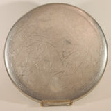 Vintage 1867-1967 Canadian Centennial Province of Saskatchewan Commemorative 13" Aluminum Metal Beverage Serving Tray