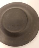 Vintage Wedgwood Jasperware Black with White Design 3 1/2" Ashtray