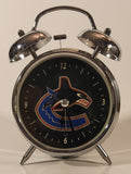 NHL Vancouver Canucks Twin Bell Alarm Clock