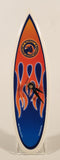RoidoMaeda Hawaii Island Board Design Ahi Wela~hot fire 9 3/4" Plastic Surfboard Desk Clock