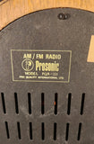 Vintage Prosonic Cathedral Style Wood Cased AM FM Radio Model PQR-135 Made in Romania