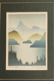 Peter and Traudl Markgraf "Ruby Lake" 12" x 15" Framed Art Print