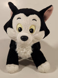 Disney Store Pinocchio Figaro Black and White Cat 7" Stuffed Plush Toy