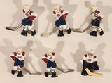 Stiga Table Top Hockey Game Montreal Canadiens Team 6 Player Set