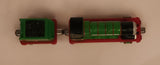 2009 Mattel Gullane Thomas The Train & Friends Take n Play #3 Henry With Henry's Tender Coal Car Green Magnetic Die Cast Toy Vehicle Set T0200