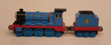 2012 Mattel Gullane Thomas The Train & Friends #4 Gordon with Coal Car Blue Magnetic Die Cast Toy Vehicle Set R9036