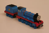 2012 Mattel Gullane Thomas The Train & Friends #4 Gordon with Coal Car Blue Magnetic Die Cast Toy Vehicle Set R9036