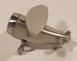 Airplane Metal Desk Clock