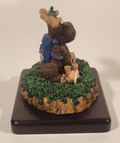 Northstar Critters Polymer Clay Moose Figurine on Wood Base New in Box