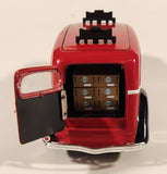 2003 Crown Premiums Lennox "A Better Place" Healthy Climate Solutions 1935 Ford Sedan Delivery Truck Red Die Cast Toy Car Vehicle Coin Bank with Key No Ladder