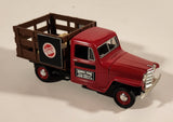 Liberty Classics Limited Edition Lennox Gire-Flo Torrid Zone Steel Furnace 1953 Jeep Delivery Truck Red Die Cast Toy Car Vehicle Coin Bank with Key
