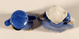 Vintage MK Japan Dutch Boy and Girl 3" Hand Painted Porcelain Figurines Set of 2