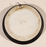 Antique Victorina Style Ladies 5" Porcelain Wall Plaque Plate