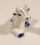 Delft Blue Cow 3" Porcelain Salt or Pepper Shaker (SINGLE)