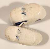 Delft Blue Holland Windmill Decor 2" Long Ceramic Clog Shoes Set
