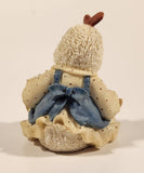 1995 Enesco Mary's Hen House "Don't Count Your Chickens Until They're Hatched" 2 3/4" Resin Figurine