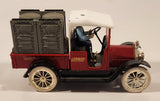 1895-1995 Liberty Classics Special 100th Anniversary Edition Lennox "Quality Proven Over Time" 1916 Studebaker Truck Red Die Cast Toy Car Vehicle Coin Bank with Driver and Key