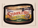 2006 Topps Wacky Packages Series 3 #27 Bumbling Stumble Bee Clumsy Witless Tun Inept Sticker Trading Card