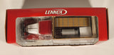2007 Crown Premiums Lennox 1934 Ford Stake Bed Truck Red and White 1:24 Scale Die Cast Toy Car Vehicle New In Box