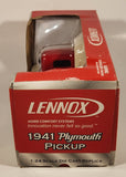 2008 Crown Premiums Lennox 1941 Plymouth Pickup Truck Red 1:24 Scale Die Cast Toy Car Vehicle New In Box