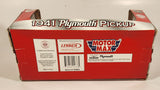 2008 Crown Premiums Lennox 1941 Plymouth Pickup Truck Red 1:24 Scale Die Cast Toy Car Vehicle New In Box