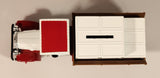 1993 ERTL Lennox 1925 Kenworth Crate Truck Red and White 1/25 Scale Die Cast Toy Car Vehicle Coin Bank New in Box