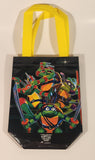 2023 Paramount Pictures Nickelodeon TMNT Teenage Mutant Ninja Turtles 6 3/4" x 8" Black Reusable Tote Bag