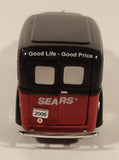 Rare 2006 Liberty Classics Limited Edition Sears Craftsman Kenmore 1936 Dodge Panel Delivery Truck Red and Black Die Cast Toy Car Vehicle Coin Bank with Key Damaged Front Bumper